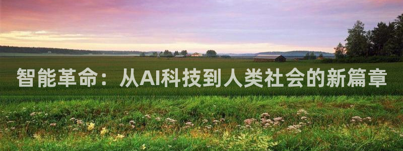 智能革命：从AI科技到人类社会的新篇章